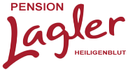 Pension Lagler Logo in roter Farbe